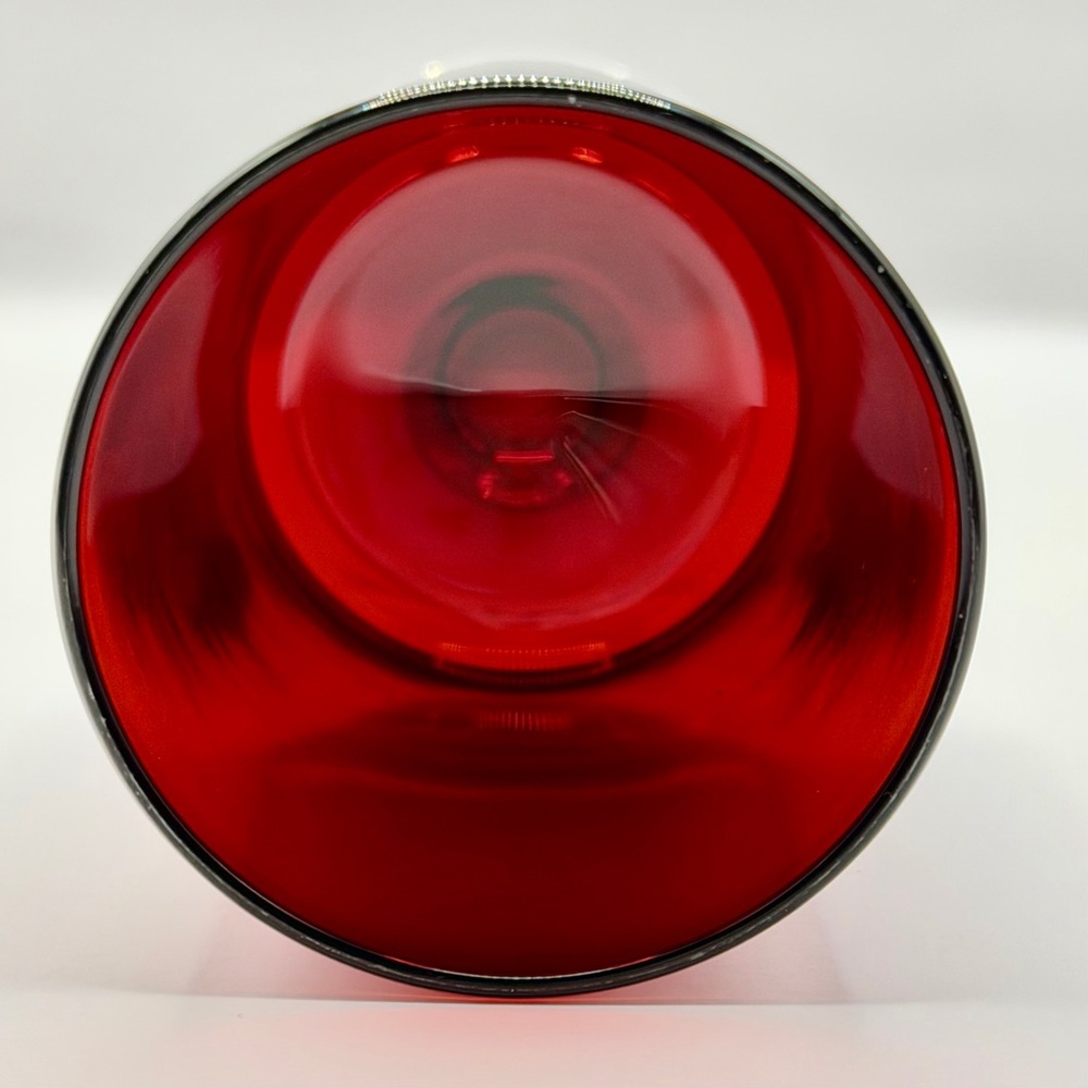 VTG Luminarc Cavalier Ruby Red Wine Juice Glasses 4.1/8" France‎ MCM Set Of 5 - Picture 5 of 6